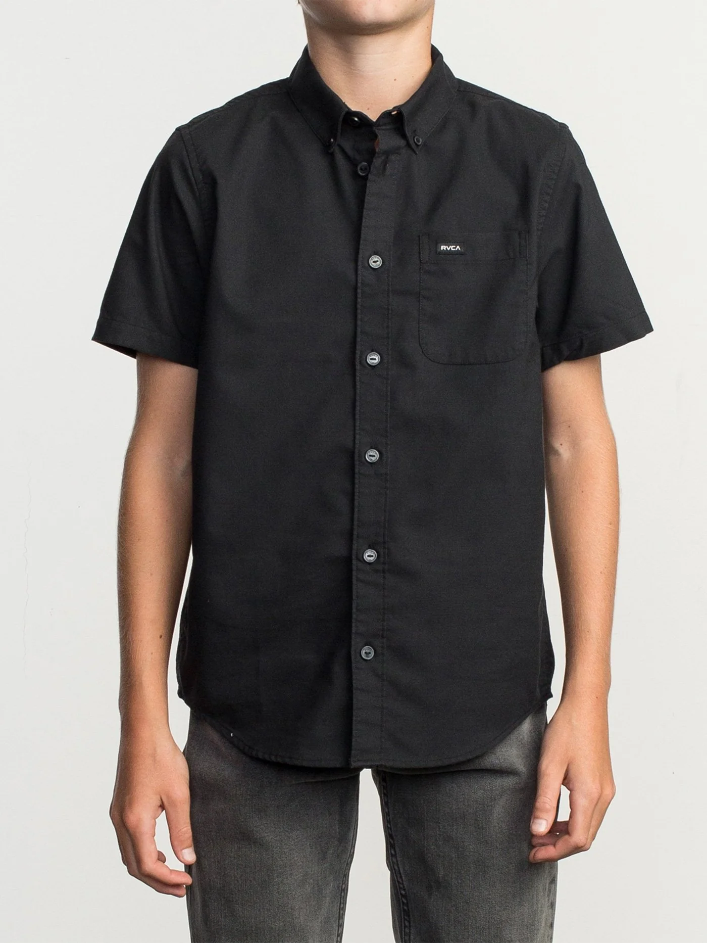 That'll Do Stretch Short Sleeve Buttondown Shirt (Boys 7-14) - Image 9