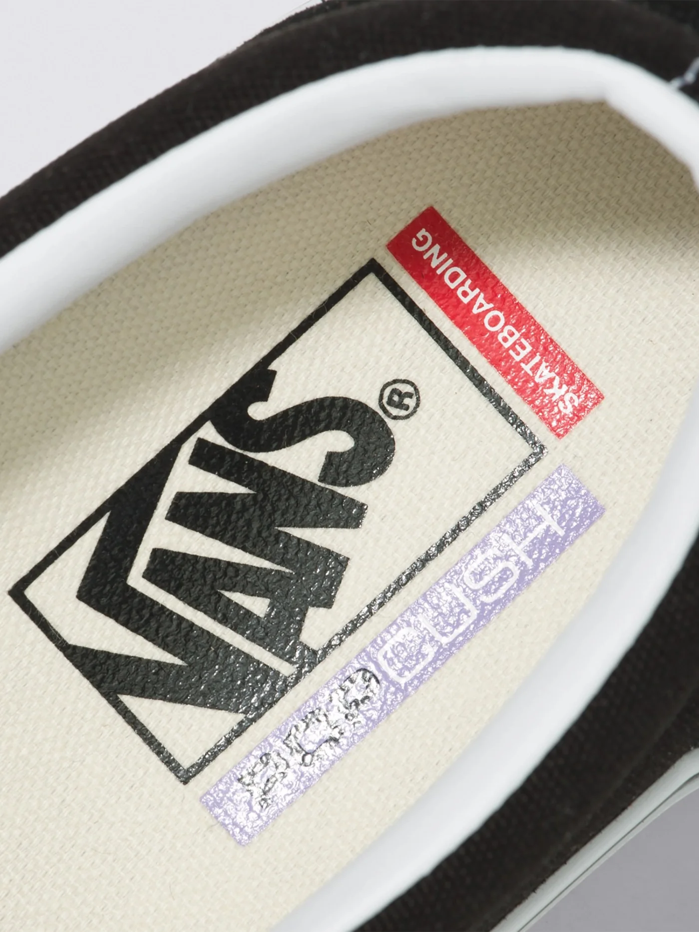 Skate Slip-On Black/White Shoes - Image 6